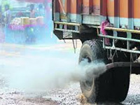 Plea against overloaded trucks causing pollution