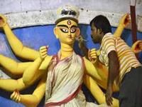Eco-friendly Durga idol gets thumbs up