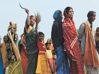 Odisha Tribals protest land ordinance