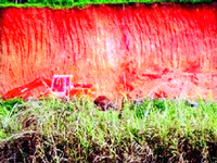 Red earth mining goes unchecked