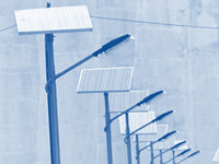 Solar streetlights to demonstrate use of clean energy