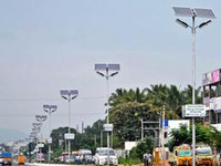 Coimbatore village installs 120 solar street lights