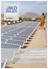 Identity crisis? voluntary carbon crediting and the Paris Agreement