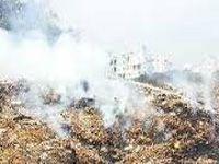 Ghazipur landfill fire spews toxic smoke
