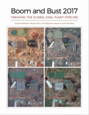 Boom and bust 2017: tracking the global coal plant pipeline