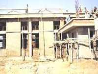Houses built for unrban poor under JNNURM scheme lie vacant