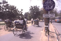 Rickshaw pullers get together