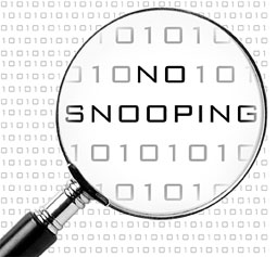 No snooping  