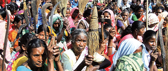 Jharkhand tribals up against mining companies  