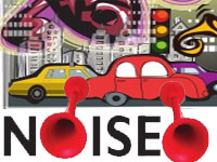 Vehicle challaned for creating noise pollution