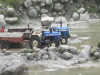No check on illegal gravel mining from Tawi riverbed